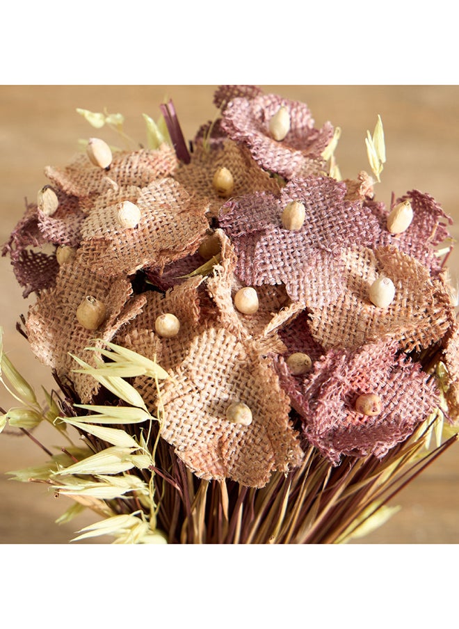 Home Box Miley Standing Flower Bunch with Joon Grass 18 cm  - Image 2