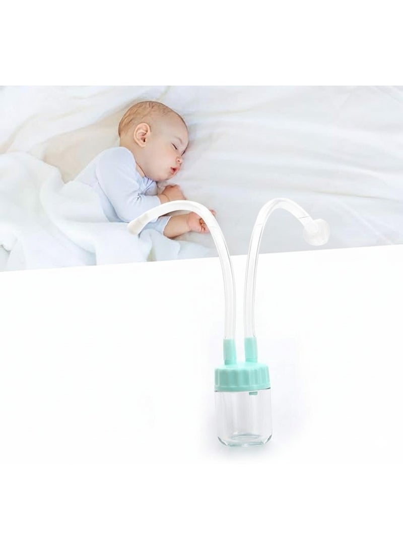 Baby Nasal Aspirator, Newborn Kids Mucus Remover, Mouth Suction Nasal Congestion Cleaner, Home Use, Easy to Clear Stuffy Nose for Babies - Image 3