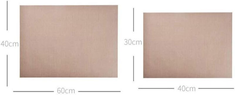 Toaster Oven Pans Roaster Liners 2pcs Nonstick Oven Mat Liner for Bottom Toaster Microwave Oven Protector Oil Proof Paper Liner Bakeware 40x30cm Non Stick Oven Liner Glass Bakeware - Image 1