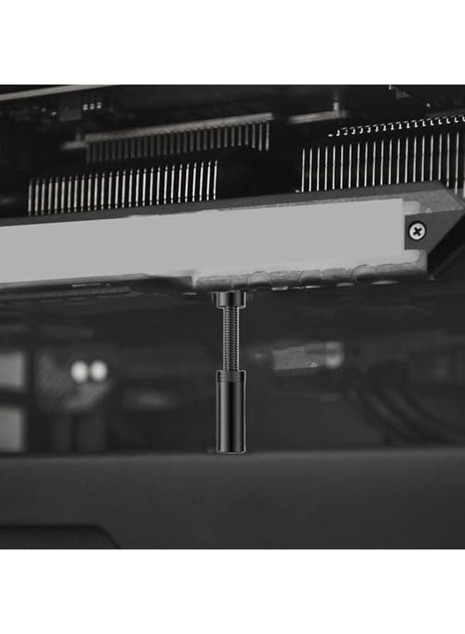 Medium Black GPU Support Bracket Anti Sag Stable Alloy Graphics Card Stand - Image 5