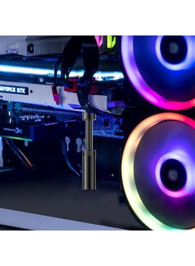 Medium Black GPU Support Bracket Anti Sag Stable Alloy Graphics Card Stand - Image 3