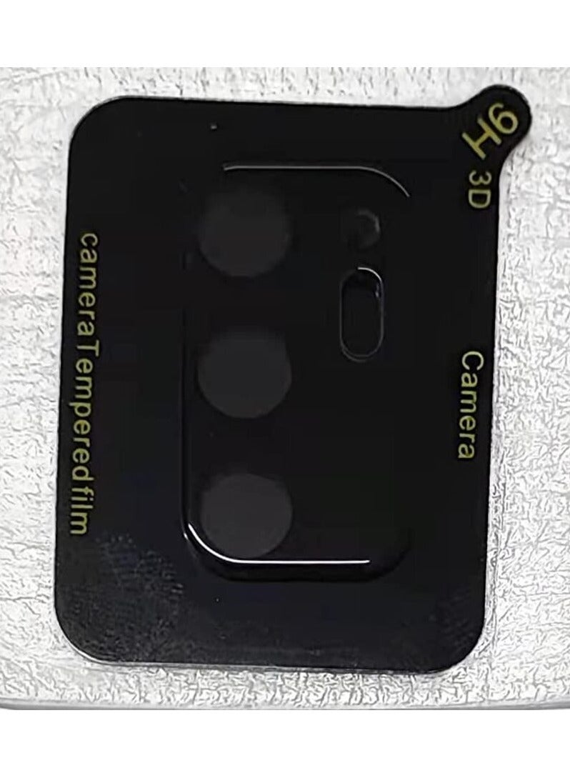 انبلاك شاشة حماية زجاجية لكاميرا (اوبو رينو 6 الجيل الخامس) - اسود - Image 2