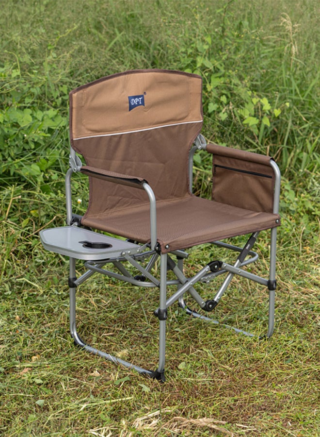 DPT Camping Chairs for Trips, Camping Chair, Brown Dark, Size 83*60*50*44*92 Cm - Image 2