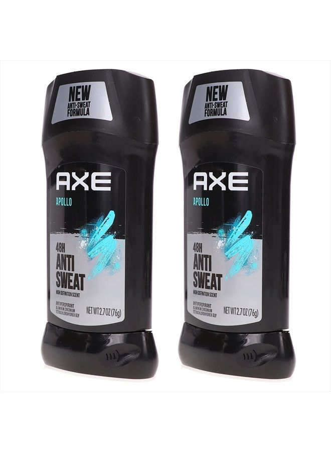 Axe مزيل العرق على شكل عصا للرجال، أبولو 2.7 أونصة عبوة من 2 - Image 2