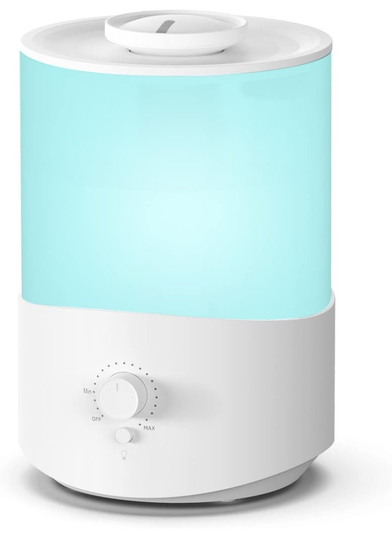 ibsun Humidifiers for Bedroom Large Room, 2.5L Cool Mist Humidifier with Essential Oil Diffuser, Ultrasonic Humidification  - Image 1