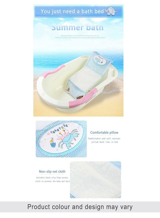 Dazzlia Baby Bath ner/Bath Rack with Head Rest/Folding Bath tub Rack - Image 3
