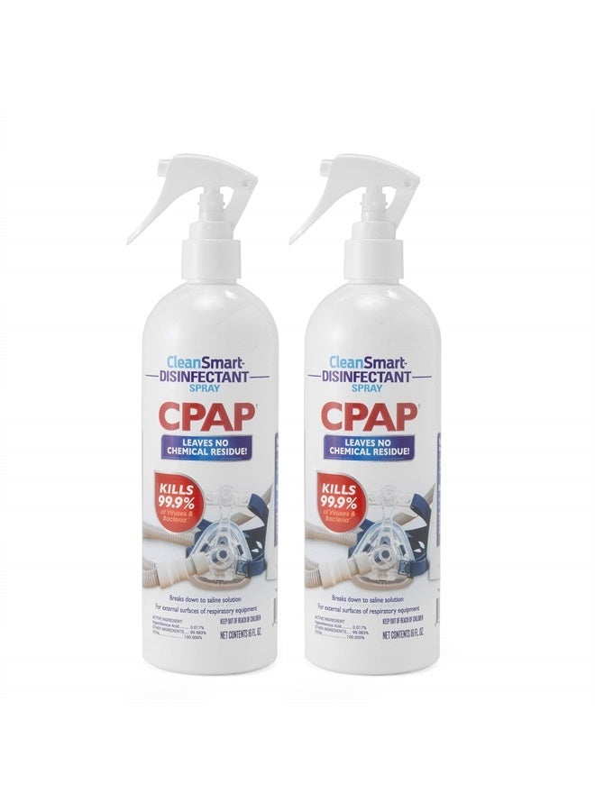 CleanSmart CPAP Disinfectant Spray, 16 oz (Pack of 2) - Image 1