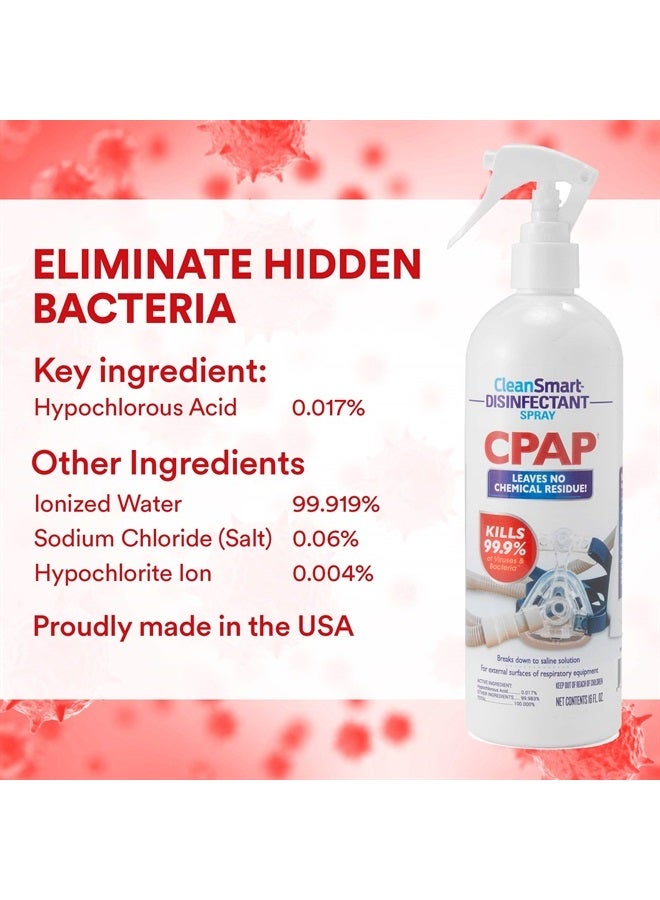 CleanSmart CPAP Disinfectant Spray, 16 oz (Pack of 2) - Image 5