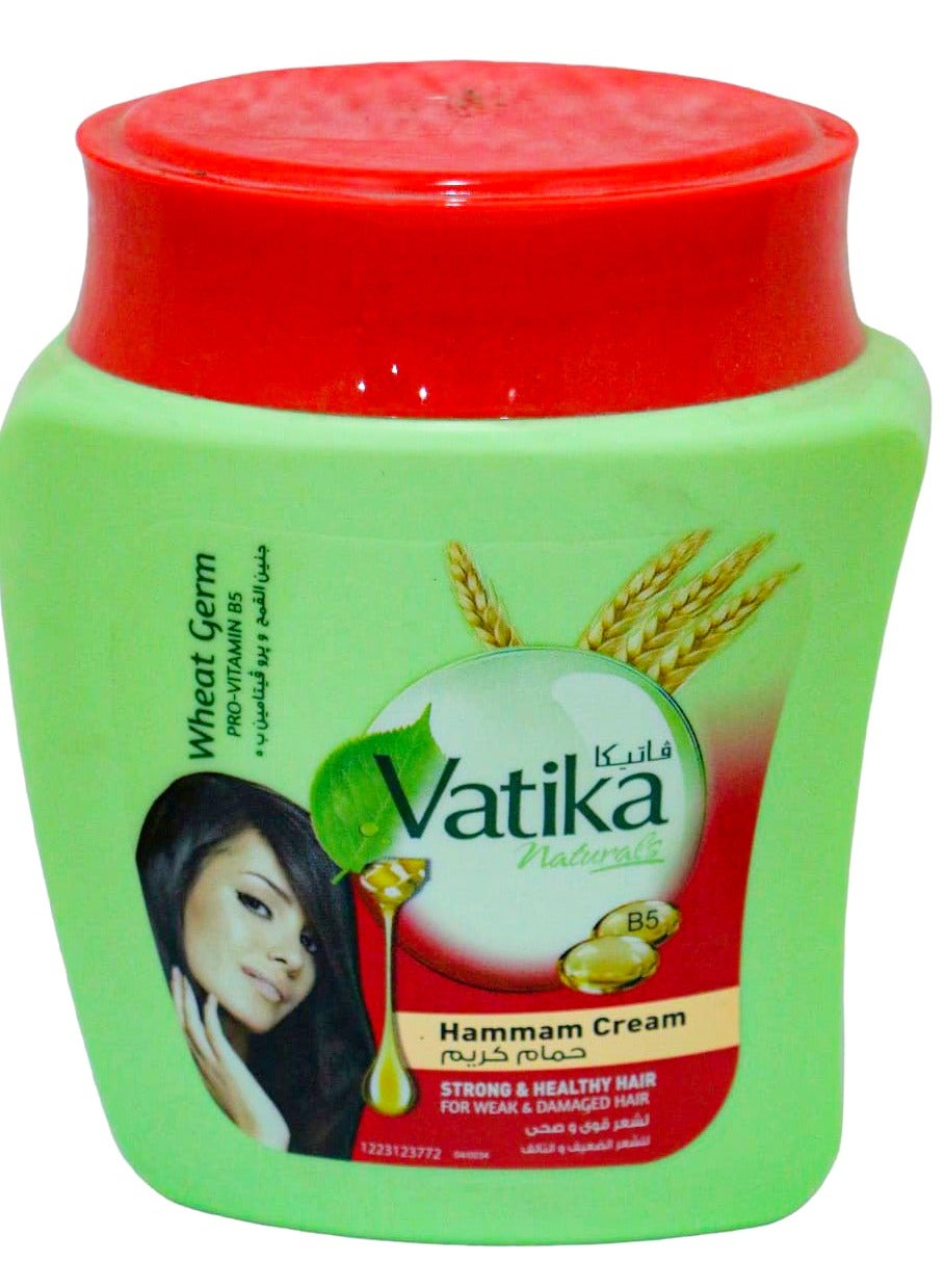 Vatika Naturals Hammam Cream With Wheat Germ - 225 Gm