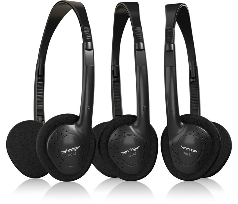 behringer Behringer HO 66 Stereo Headphones - 3 Multipack - Image 3