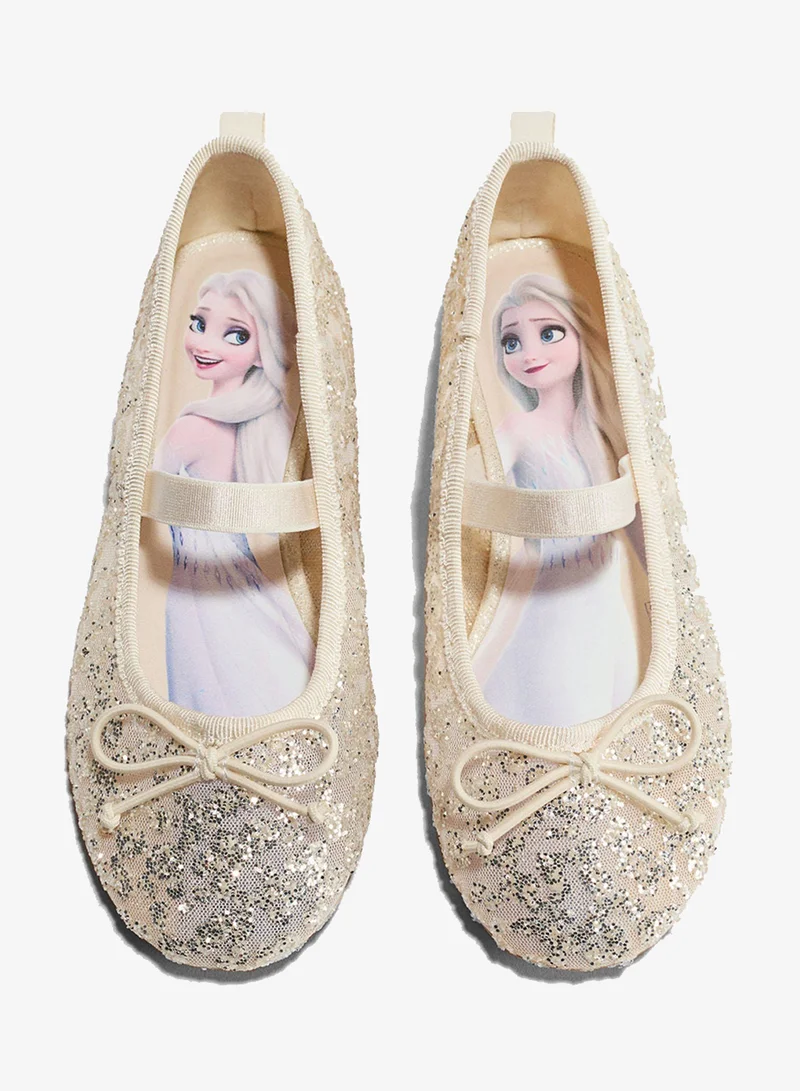 H&M Glittery ballet pumps