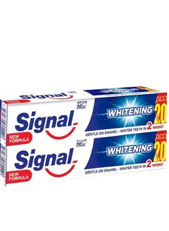 Signal Signal Toothpaste Whitening 2 Pieces 50 ml 