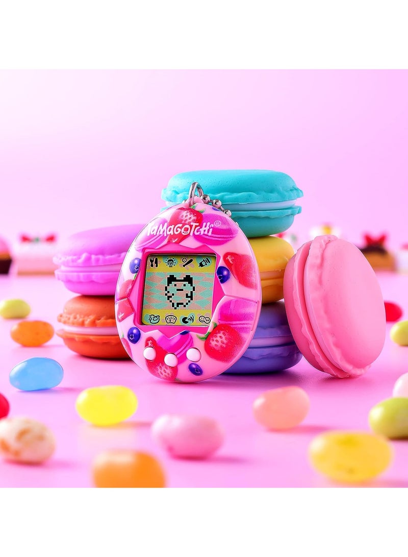 Tamagotchi Original Berry Delicious, Battery Operated | Electronic Pet | Retro Virtual Pet | Toys for Kids, Girls and Boys | Interactive Game | Digital Pet - Image 2