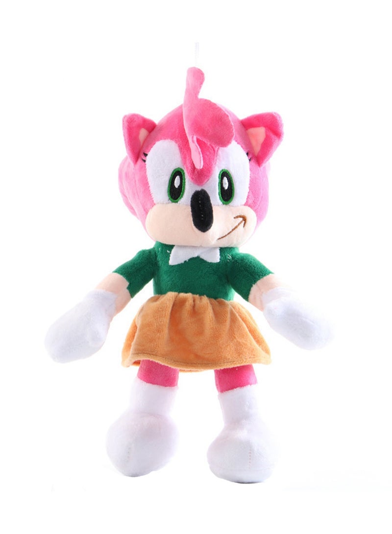 Cartoon Doll Doll Children Cute Anime Plush Toy (Pink Sonic Mouse) - Image 1