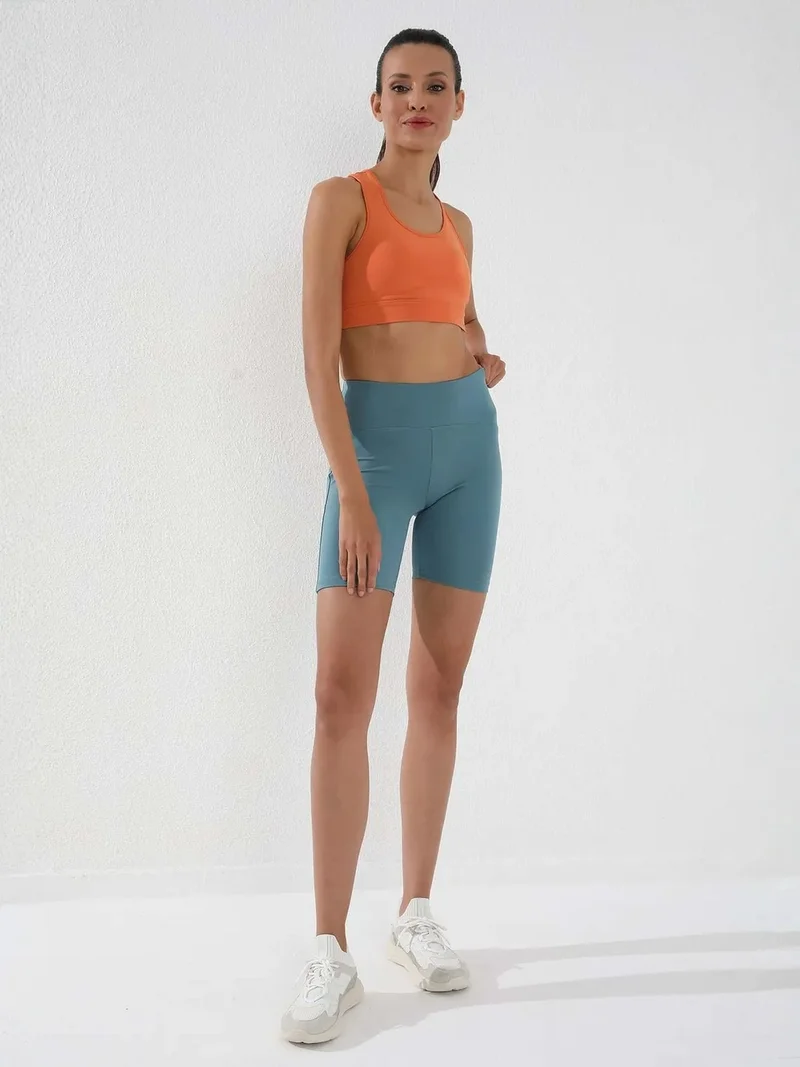 TOMMYLIFE TOMMY Short High-waist Sports Leggings