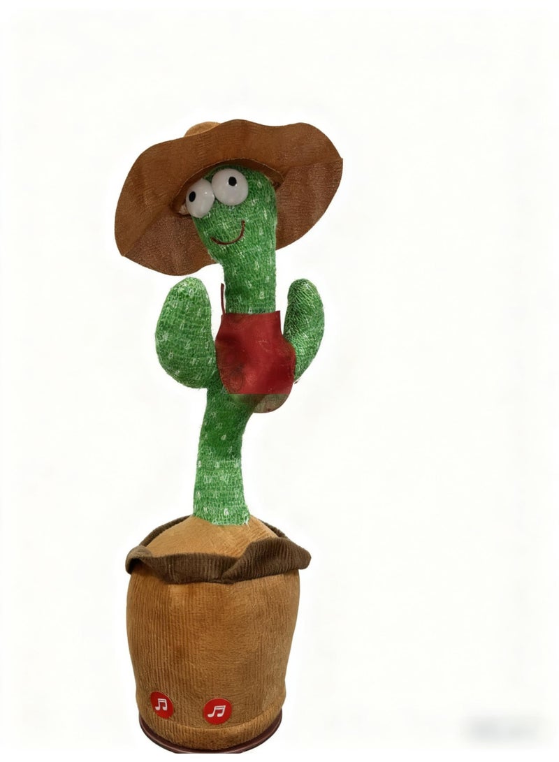 Electric Dancing Cactus Plant Stuffed Toy - Image 1