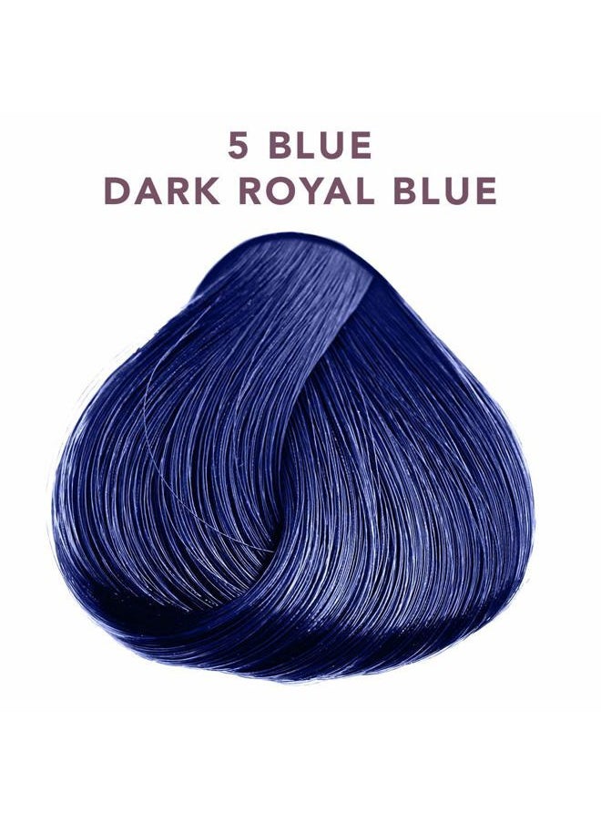 Satin Satin | Bold Dark Royal Blue | Complete Hair Dye | Permanent and Semi-Permanent | Long Lasting | Vegan and Cruelty-Free  - Image 2