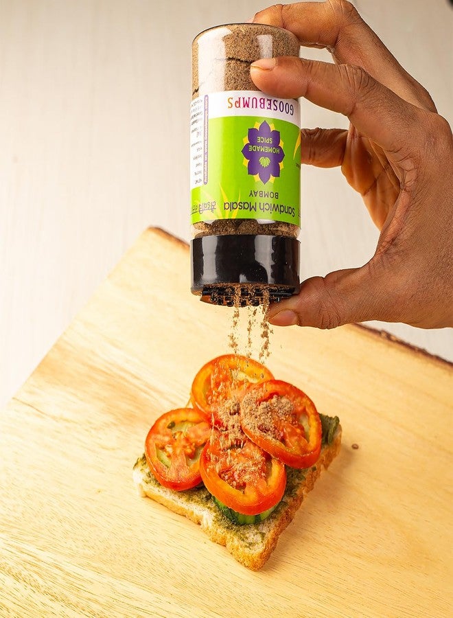 Goosebumps Bombay Sandwich Masala | Sandwich and Burger Seasoning | 100% Natural Ingredients | Artisanal & Authentic | No Bulking Agent, artifical colours or preservatives used| 90 GMS - Image 5