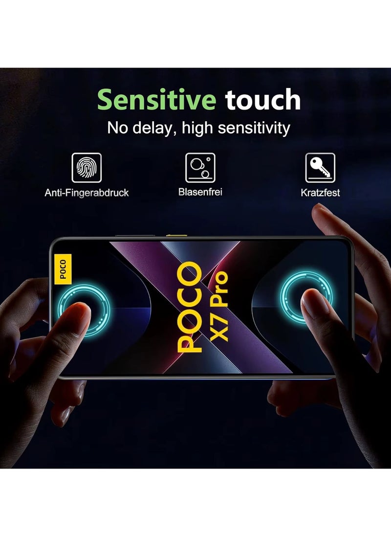 Youque - 2 in 1 Xiaomi Poco X7 Pro Screen & Camera Protector - High Transparency Full Coverage Shield for Scratch & Impact Protection - Image 1