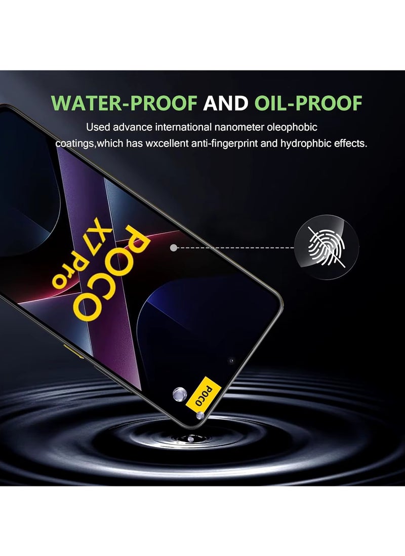 Youque - 2 in 1 Xiaomi Poco X7 Pro Screen & Camera Protector - High Transparency Full Coverage Shield for Scratch & Impact Protection - Image 1