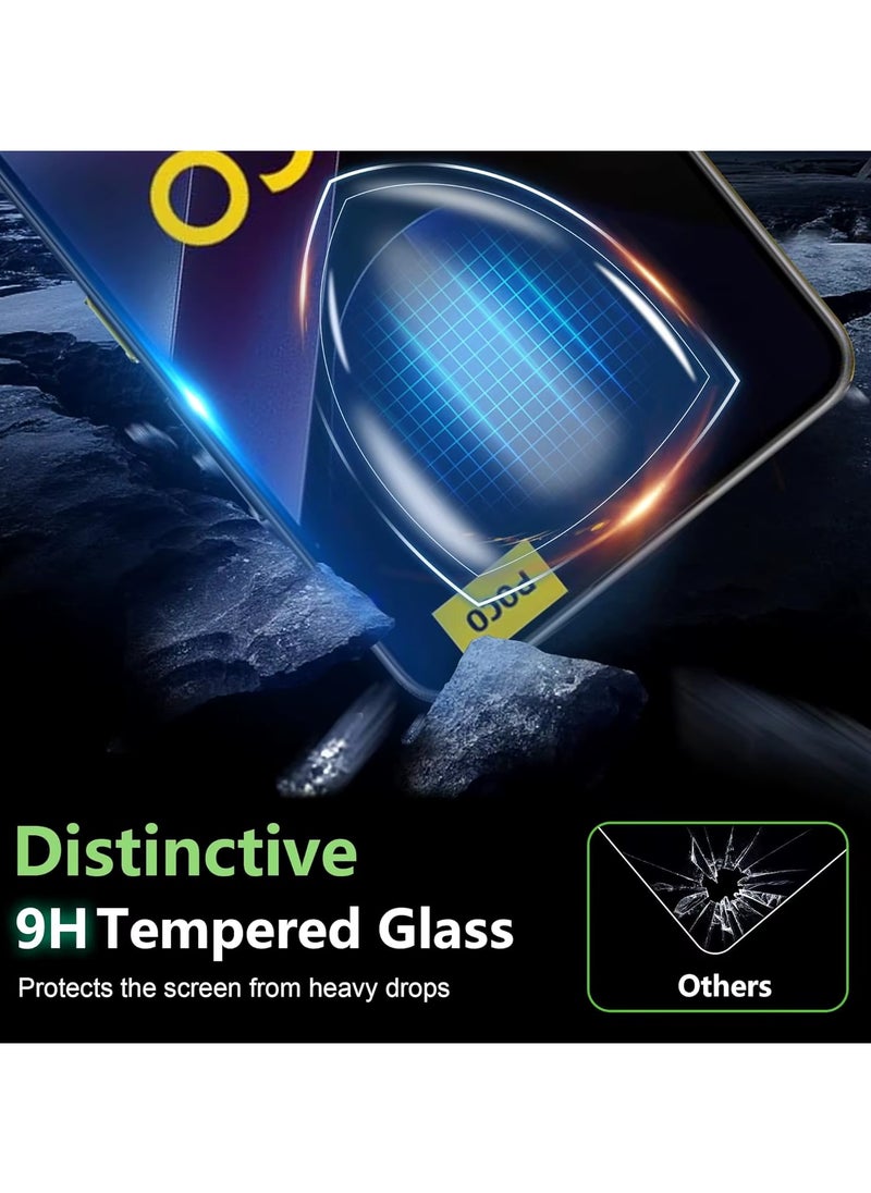 Youque - 2 in 1 Xiaomi Poco X7 Pro Screen & Camera Protector - High Transparency Full Coverage Shield for Scratch & Impact Protection - Image 1