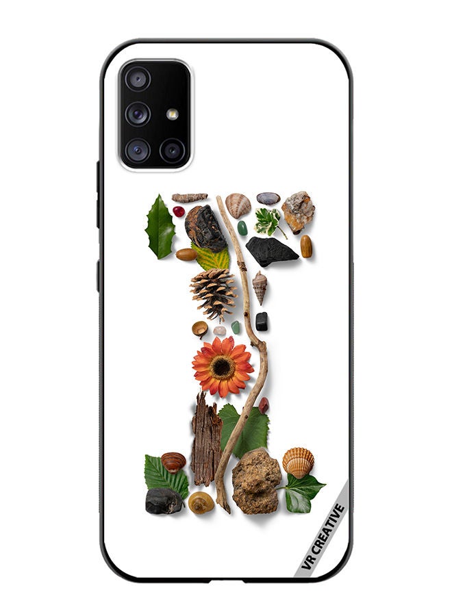 VR CREATIVE Protective Case Cover For Samsung Galaxy A51 5G Alphabet I Design Multicolour - Image 1