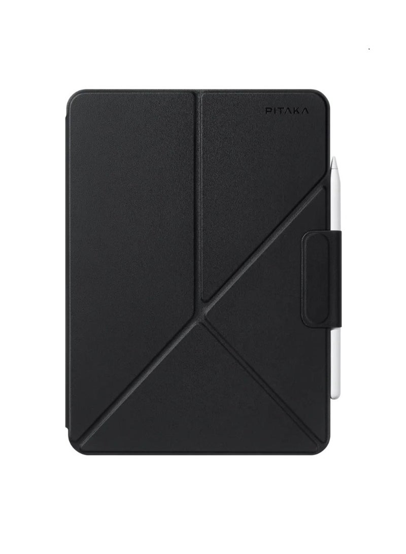 PITAKA PITAKA for iPad Pro 13 Inch Case (2024), Compatible with iPad Pro (m4), Portrait/Landscape Magnetic Case with Pencil Holder, 4 Standing Angles and - Black  - Image 2