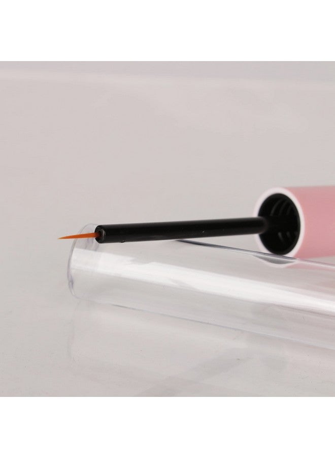 COSIDEA 12Pcs Empty Plastic Gold 10Ml Eyeliner Tubes Packing Vials Bottle Containe Eyeliner Brush Applicator For Diy Eyelash Growth Oil - Image 3