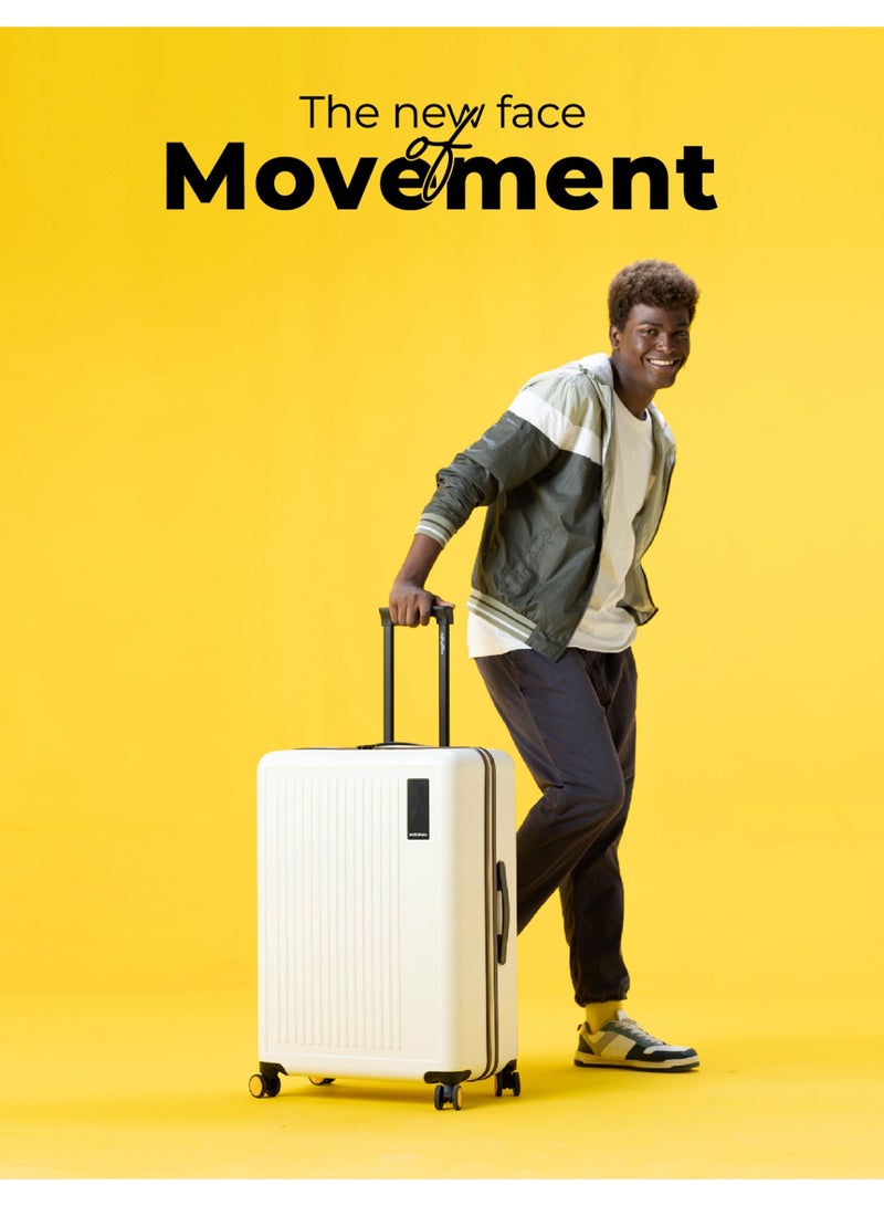 موكوبارا للتجارة ذ.م.م طقم حقائب سفر ترانزيت من  قطع - مادة البولي كربونات | موني موفز، أسود - Image 4