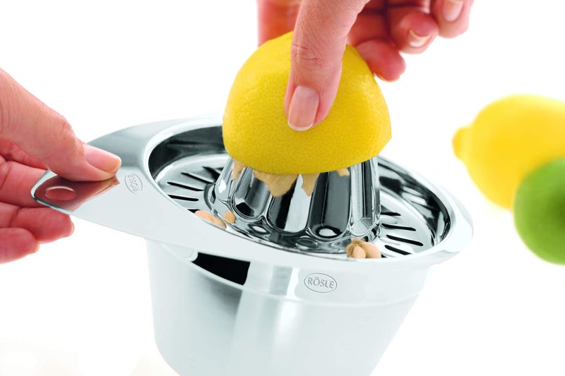 RÖSLE Rosle 12802 Stainless Steel Manual Citrus Lemon Reamer & Juicer with Strainer - Image 3