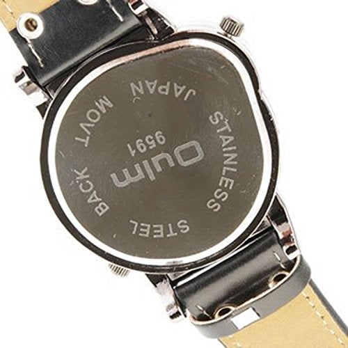 Oulm New Russian Aviator Pilot Army Military Sports Quartz Mens Wrist Watch Dual Time - Image 3