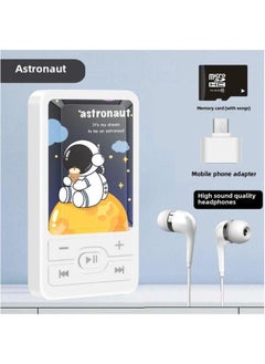 Generic Students Listen To Music Mp3 Walkman High School Boys And Girls Mini Portable Sports Player-Body Color:A1 Astronaut-Memory Capacity:No External Noise, 64g Can Store 12,000 Songs + 4-piece Set  - Image 1