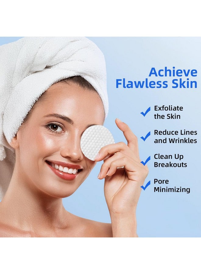 دالين ضمادات حمض الجليكوليك، 10% حمض جليكوليك فائق النقاء و2% حمض الساليسيليك، ضمادات تقشير للوجه، تقشير كيميائي فعال، يحافظ على نعومة البشرة ويمنع التجاعيد والخطوط - 60 ضمادة - Image 2