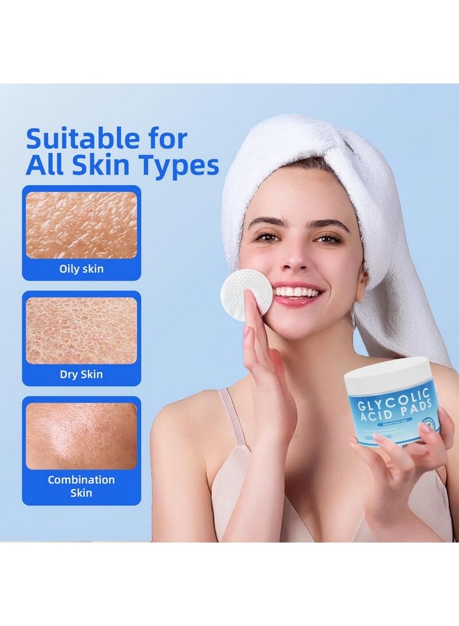دالين ضمادات حمض الجليكوليك، 10% حمض جليكوليك فائق النقاء و2% حمض الساليسيليك، ضمادات تقشير للوجه، تقشير كيميائي فعال، يحافظ على نعومة البشرة ويمنع التجاعيد والخطوط - 60 ضمادة - Image 5