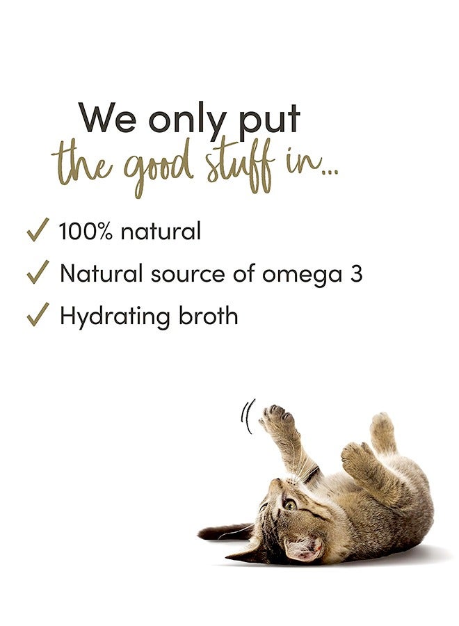 آبلاوس طعام القطط فيليه التونة في مرق - 156 جرام (عبوة من 24 قطعة) - Image 4