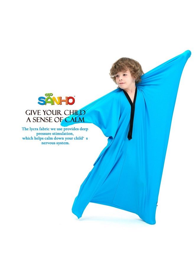 Sanho Dynamic Movement Sensory Body Sock Updated Version Bright Blue (Large) - Image 4