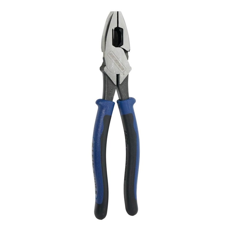 Klein Tools J213-9NE Side Cutter Linemans Pliers, Made in USA, High Leverage, 9-Inch, Streamlined Design, Color Coded - Image 5