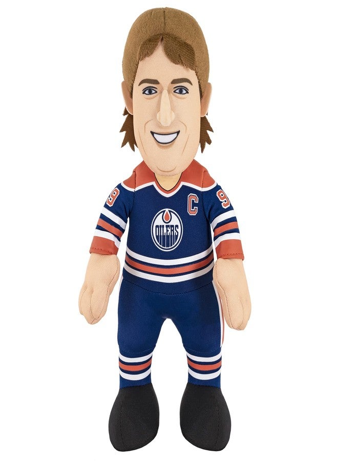 Bleacher Creatures Edmonton Oilers Wayne Gretzky 10" Plush Figure- A Superstar for Play or Display - Image 1