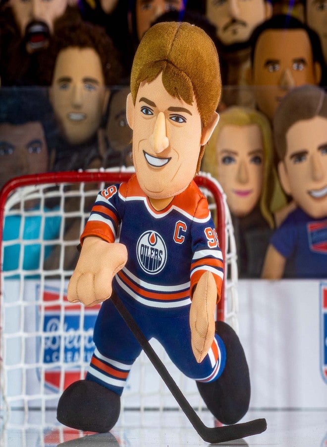 Bleacher Creatures Edmonton Oilers Wayne Gretzky 10" Plush Figure- A Superstar for Play or Display - Image 5
