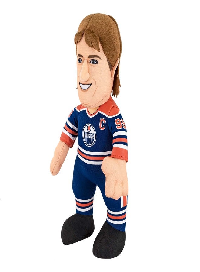 Bleacher Creatures Edmonton Oilers Wayne Gretzky 10" Plush Figure- A Superstar for Play or Display - Image 2