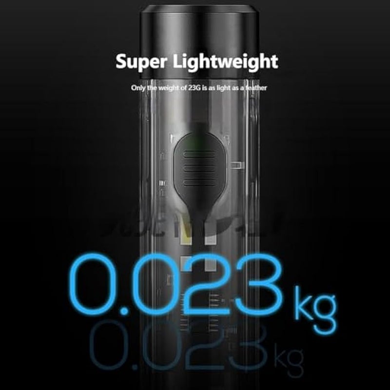 Led Flashlight Keychain, Rugged Mini Rechargeable Pocket Flashlight, 2000 Lumens Keychain, Led Keychain Torch Camping Lantern for Outdoors Illumination, Hiking, Emergency - Image 5