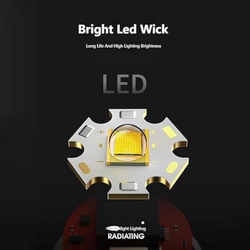 Led Flashlight Keychain, Rugged Mini Rechargeable Pocket Flashlight, 2000 Lumens Keychain, Led Keychain Torch Camping Lantern for Outdoors Illumination, Hiking, Emergency - Image 4