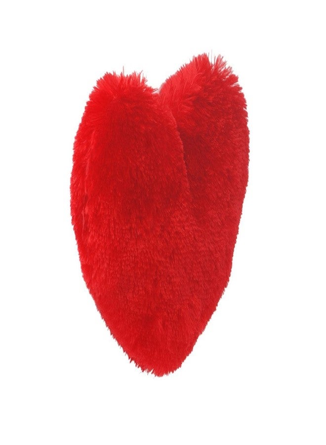 ToYBULK Soft Plush Premium Fabric Love Shape Dil | 50 cm | Red Color | Valentine Gift for Loved Ones (Red, 50 cm) - Image 1