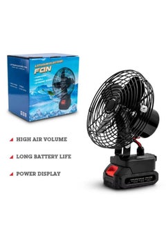 Generic 21V 8inch Portable Outdoor Jobsite Cordless Fan with Lithium Battery Indoor and Outdoor Fans Operated  - Image 5