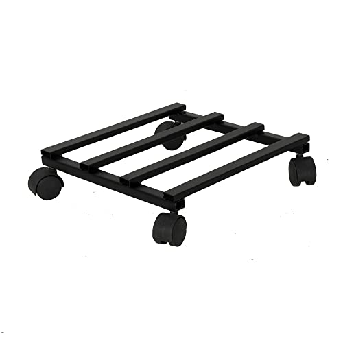 DECOWORLD || Plant Stand with Wheels || Planter Stand with Wheels for Flower Pots and Plant Pots|| ( Set of 1) - Image 1