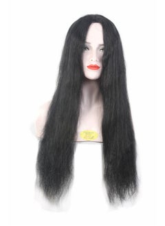 ريتزكارت باروكة شعر هندية طويلة مستقيمة للنساء من ريتزكارت، 32 بوصة، أسود،  - Image 3
