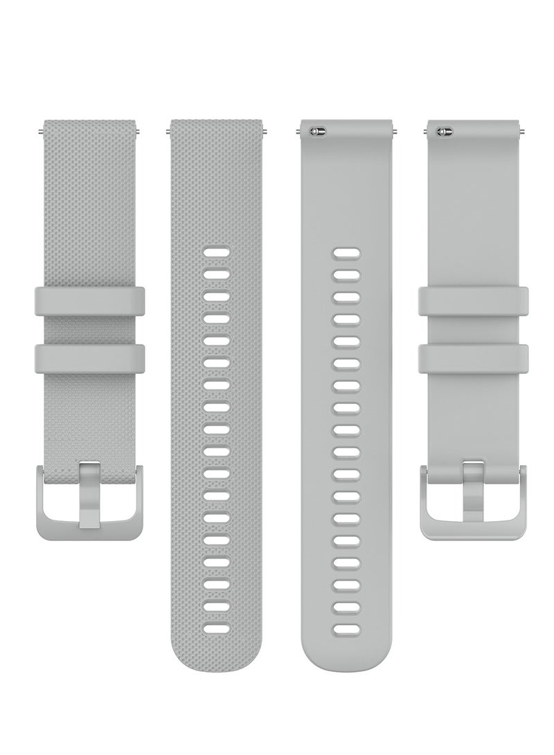 FITME Classic Silicone Band For Garmin Vivoactive3 / Vivoactive3 music / fenix 5s plus / fenix 6s / fenix 7s pro (20mm)  - Image 3