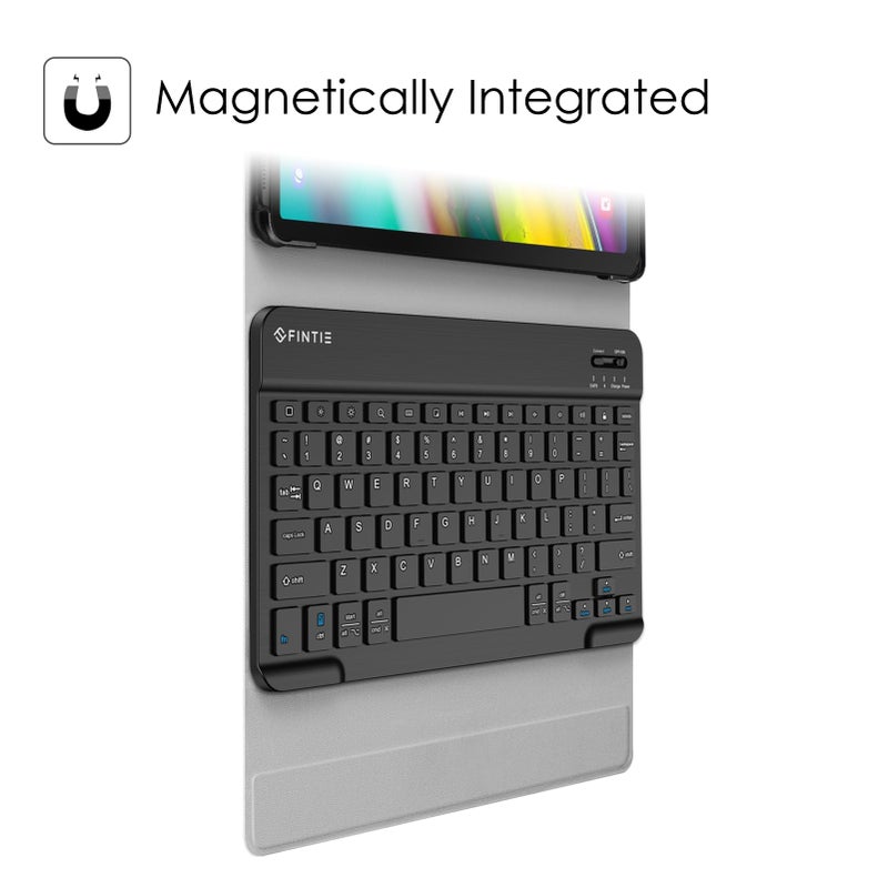 FINTIE Keyboard Case for Samsung Galaxy Tab S5e 10.5 2019 Model SM-T720/T725/T727, Slim Stand Cover w/Detachable Wireless Bluetooth Keyboard, Black - Image 5