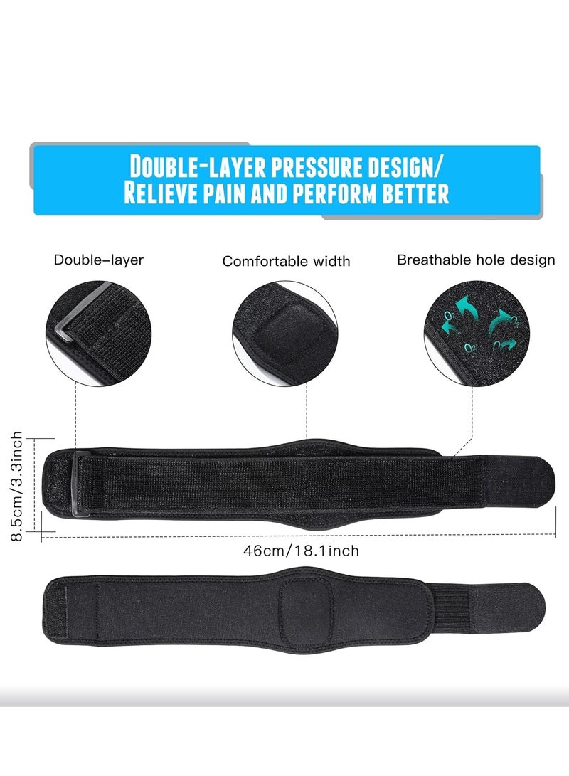 Oasisgalore Tennis Elbow Braces, Support Bands for Tendonitis Relief, One Size for Men & Women - Image 2
