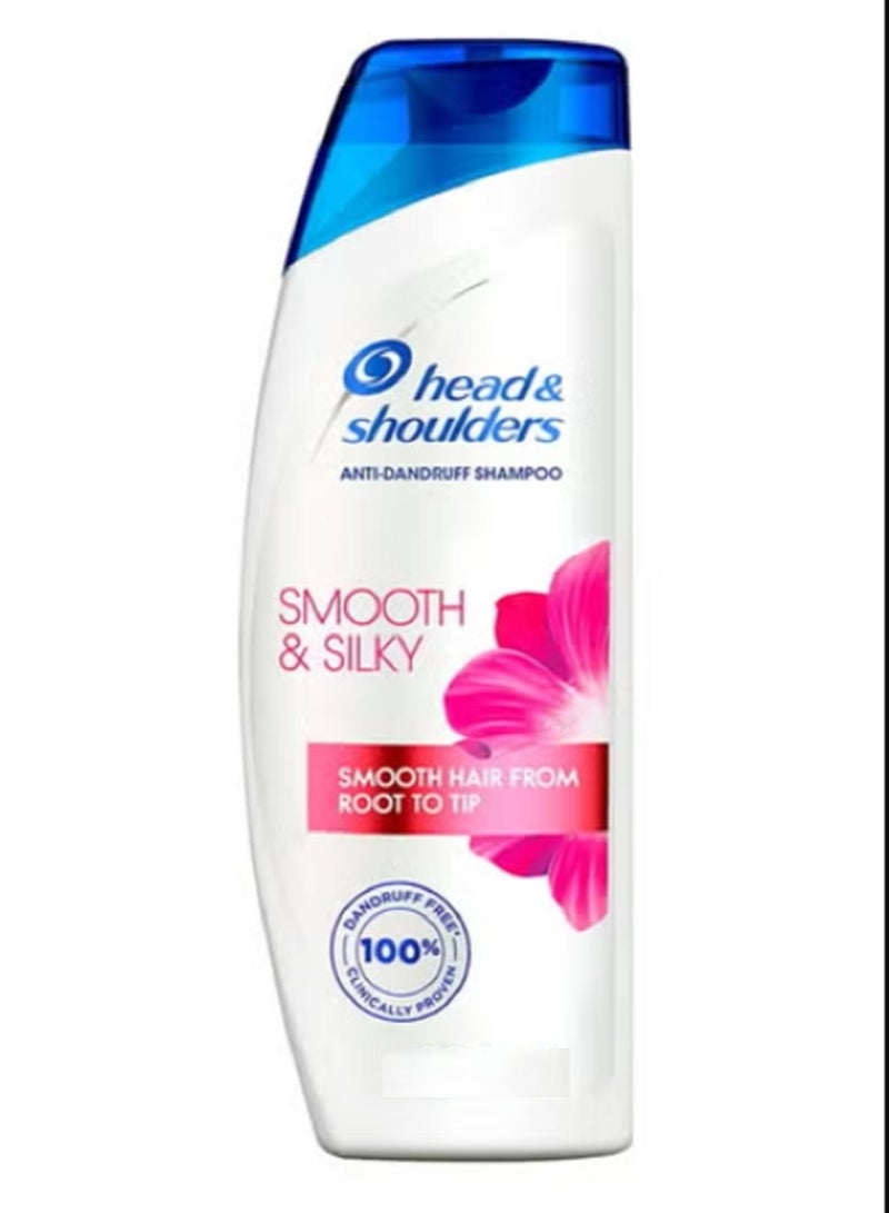 Head & Shoulders Smooth And Silky Anti-Dandruff Shampoo For Smooth Hair 500ml - Image 1